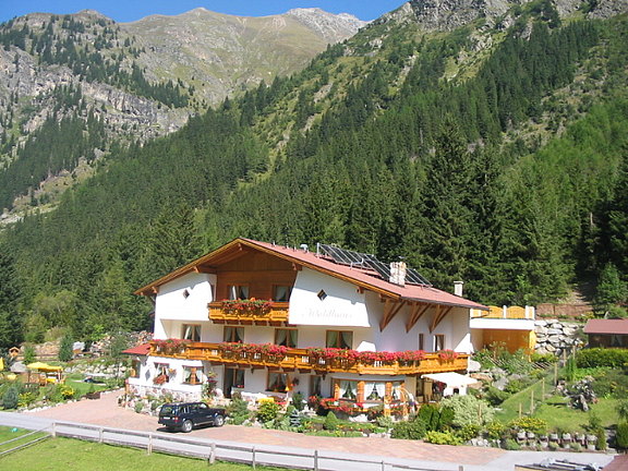 Unser s'Waldhaus schön gelegen direkt am Berg